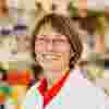 Ruth Ganss in the lab