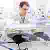Leif Schroder in the lab