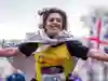 London Marathon Ivana at the Finish line